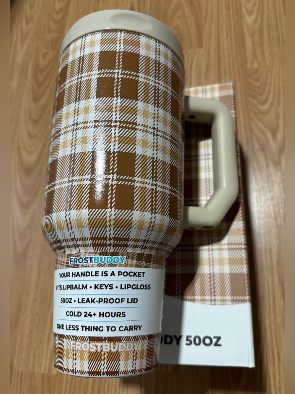 Frost Buddy Pumpkin Patch Plaid Thicc Buddy 50